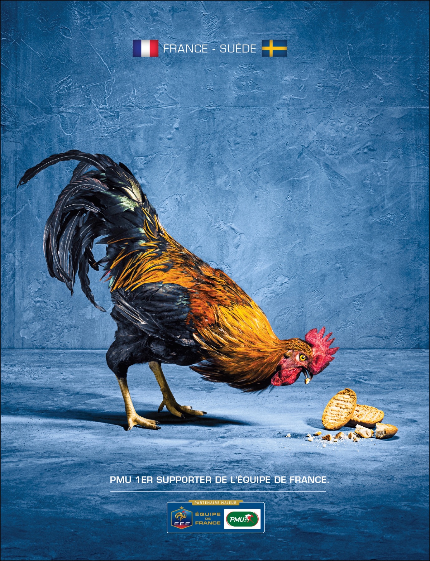 Affiche PMU France — Suède